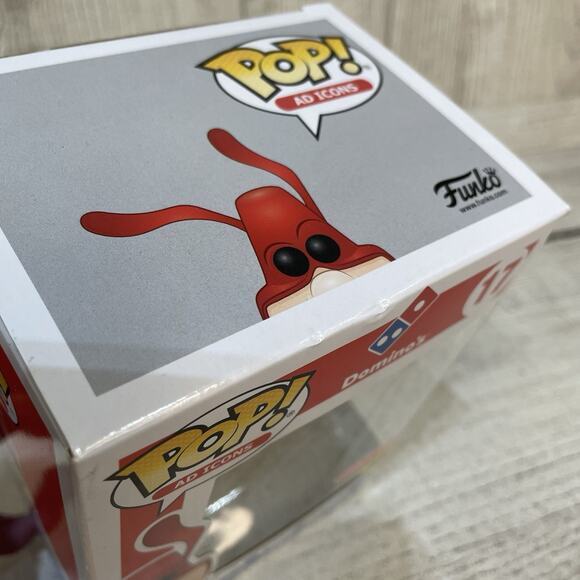 Funko Pop The Noid 17 Target Exclusive New Non Mint Box Funko Pop Domino’s Glows - Picture 6 of 8